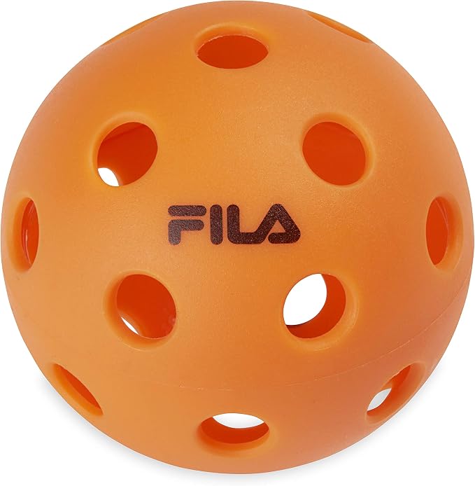 Fila Indoor Pickleballs 4-Pack - Orange