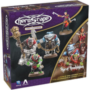 Renegade Game Studios - Heroscape Crimson Widow and Dreadnoughts of Caraway Cavern Army Expansion - Add on Content for The Heroscape Miniatures Game - Battel Box or Master Set is Required to Play