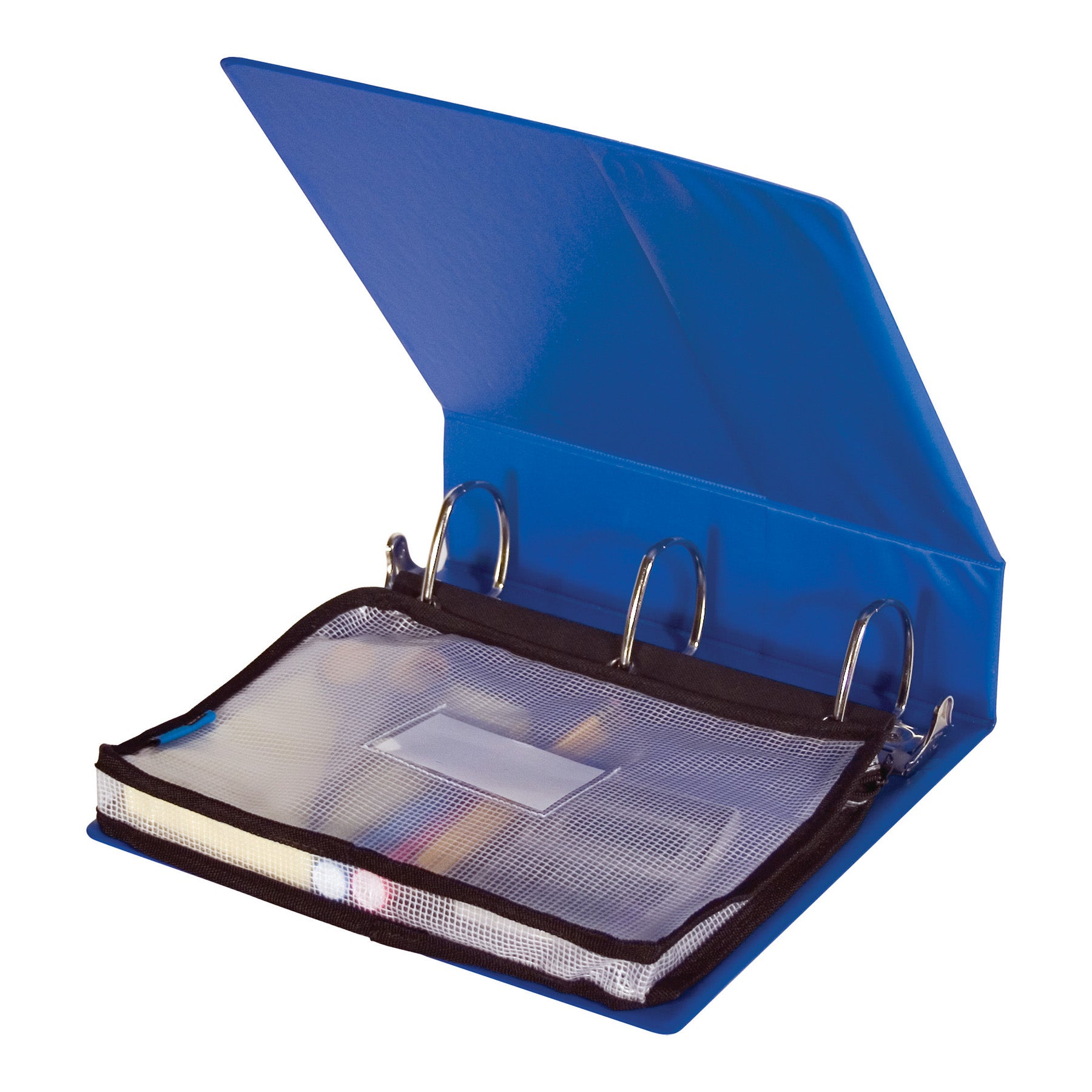 Expanding Zipper Pouch, Clear Mesh