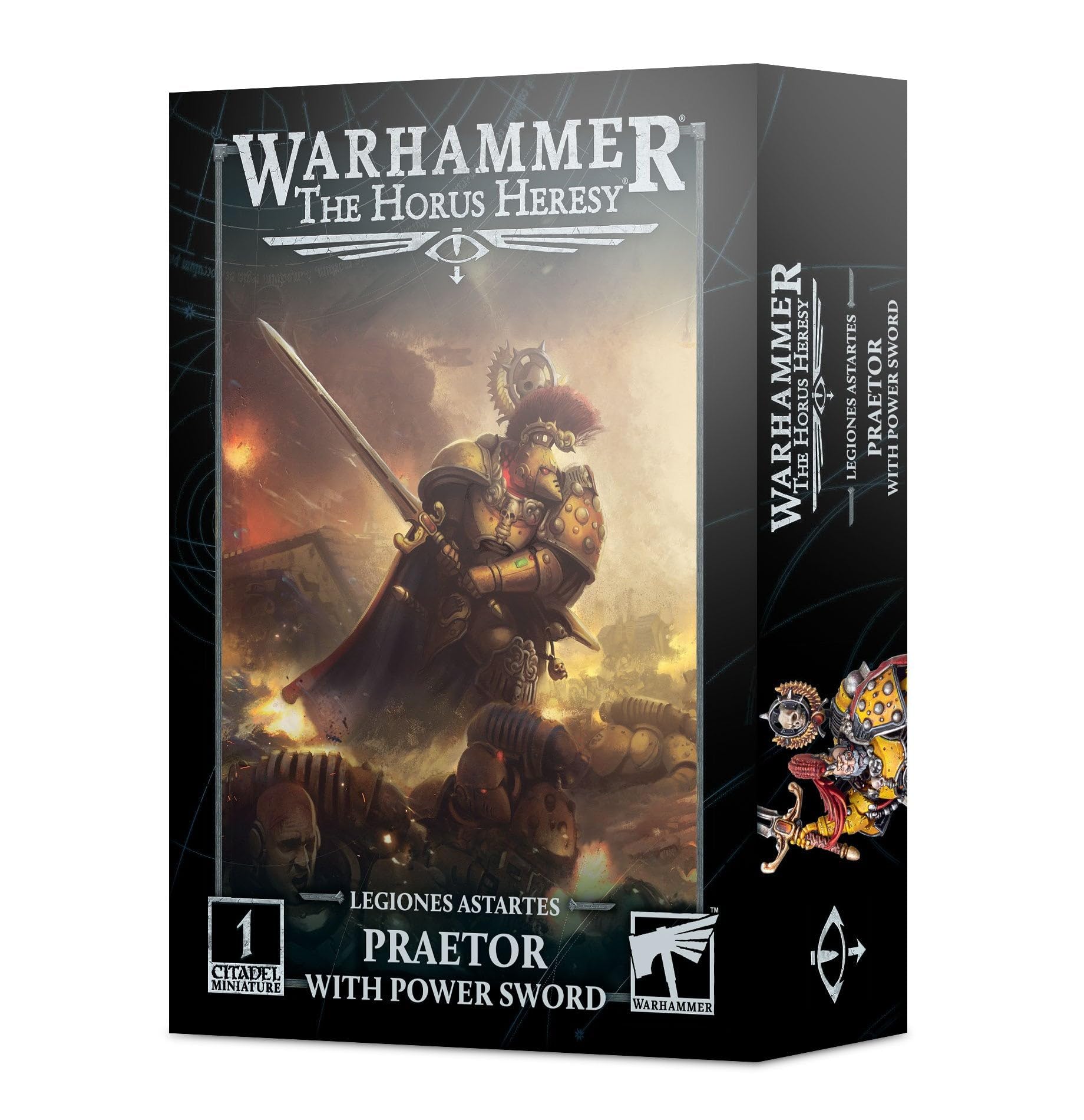 Games Workshop - Warhammer - The Horus Heresy - Legiones Astartes: Praetor with Power Sword