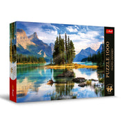 Trefl Spirit Island, Canada 1000 Jigsaw Puzzle Premium Plus Photo Odyssey 27"x19" Unique Photographic Series, Perfect Matching of Elements, for Adults and Children from 14 Years Old