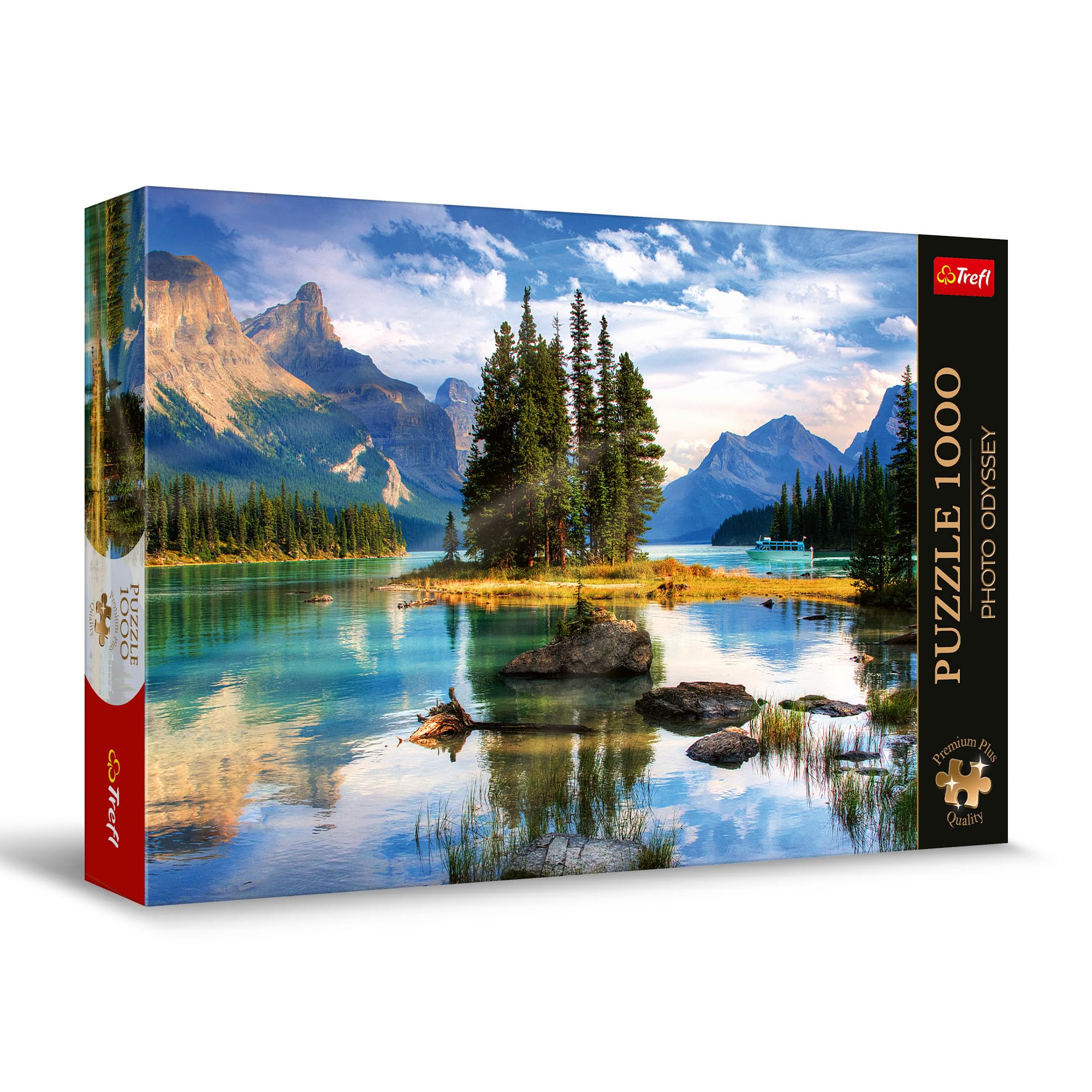 Trefl Spirit Island, Canada 1000 Jigsaw Puzzle Premium Plus Photo Odyssey 27"x19" Unique Photographic Series, Perfect Matching of Elements, for Adults and Children from 14 Years Old