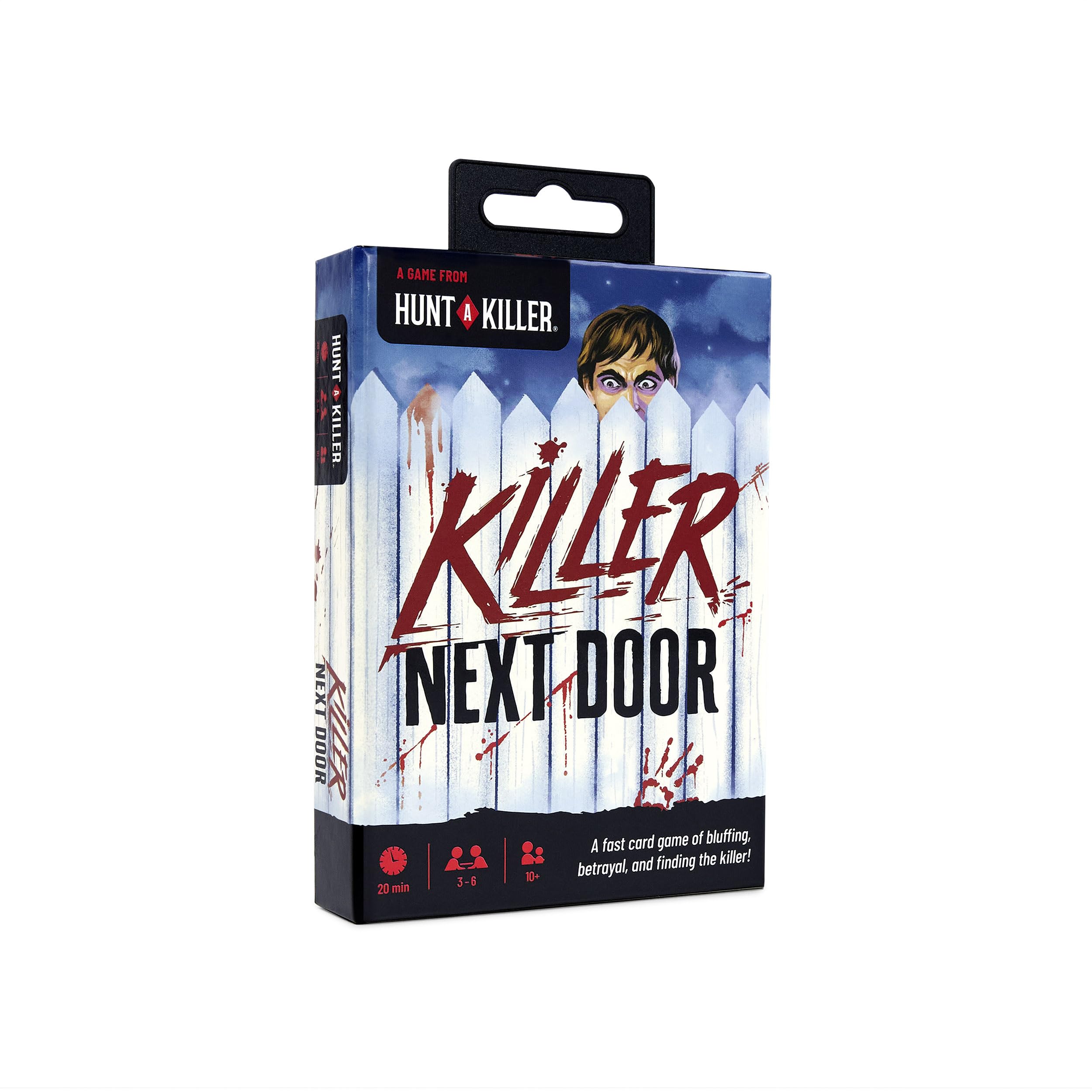 Hunt A Killer: Killer Next Door, Fun Family Games and Adult Games for Game Night, Card Game Includes 20+ Minutes of Fast-Paced Gameplay and Engaging Social Deduction, Appropriate for Ages 10 and Up