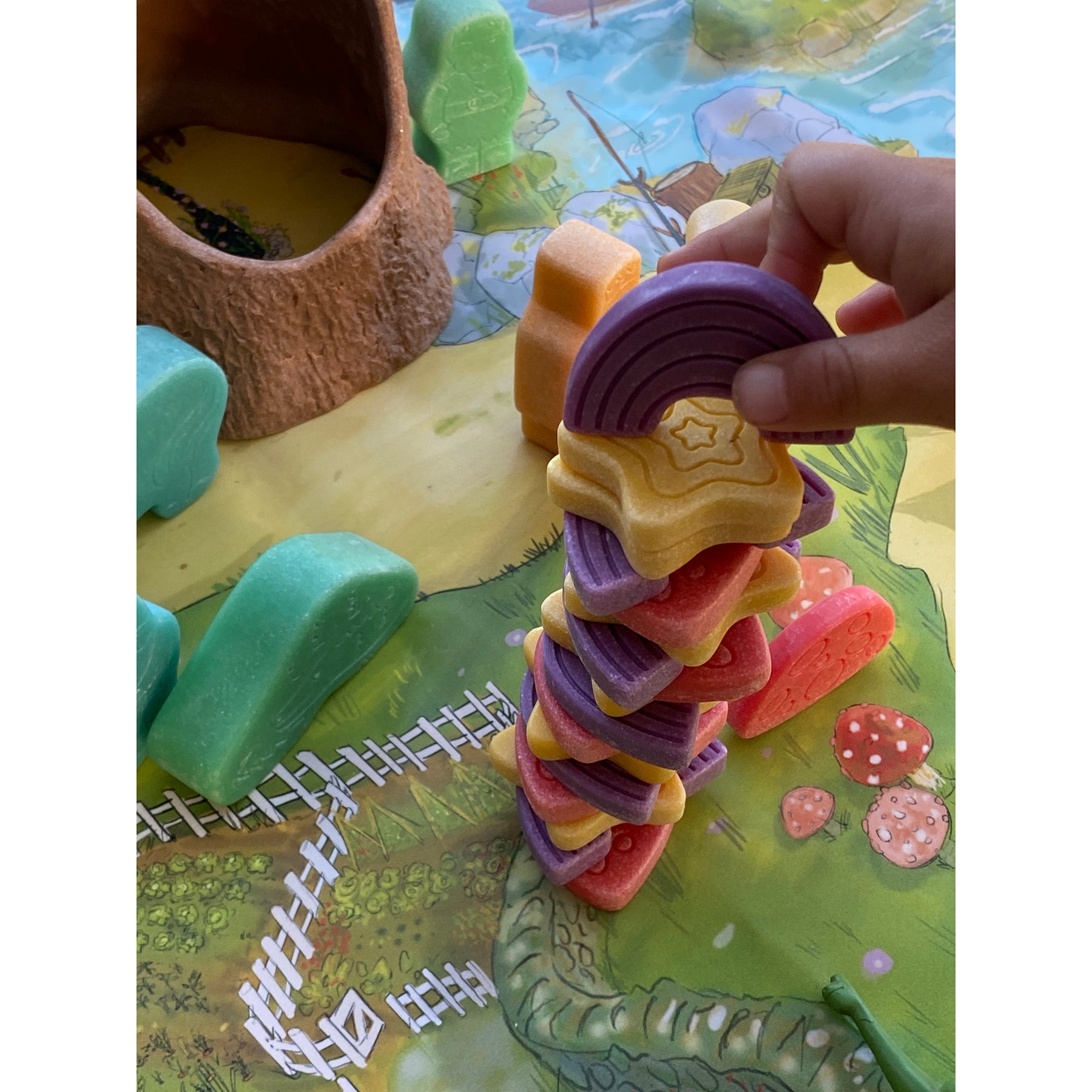 Scenery Stones – Fairy Tale Play, Set of 18