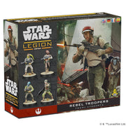 Star Wars Legion Rebel Troopers Unit Expansion - Tabletop Miniatures Game, Strategy Game for Kids and Adults, Ages 14+, 2 Players, 90 Min Playtime, Made by Atomic Mass Games