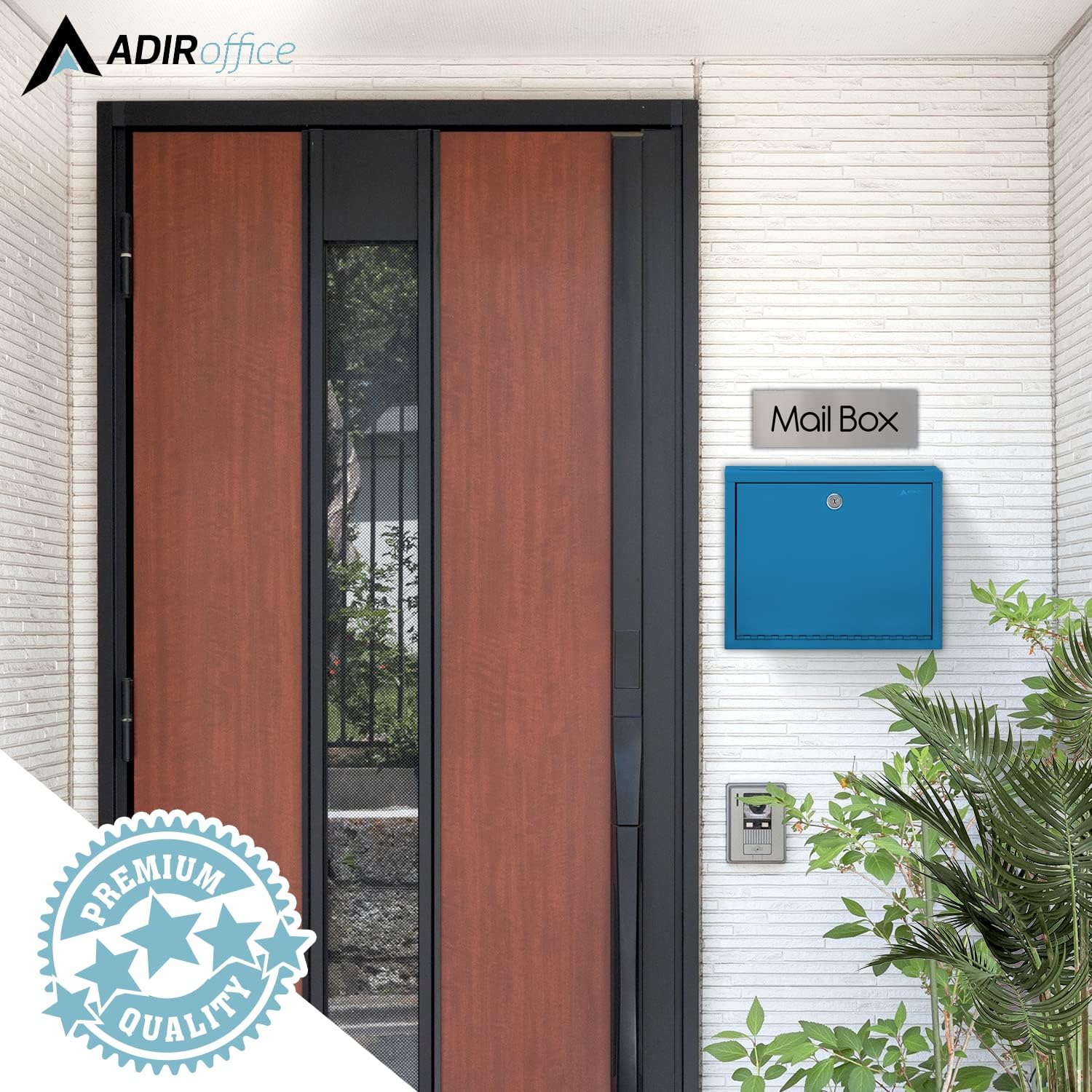 Wall Mountable Large Steel  Drop Box