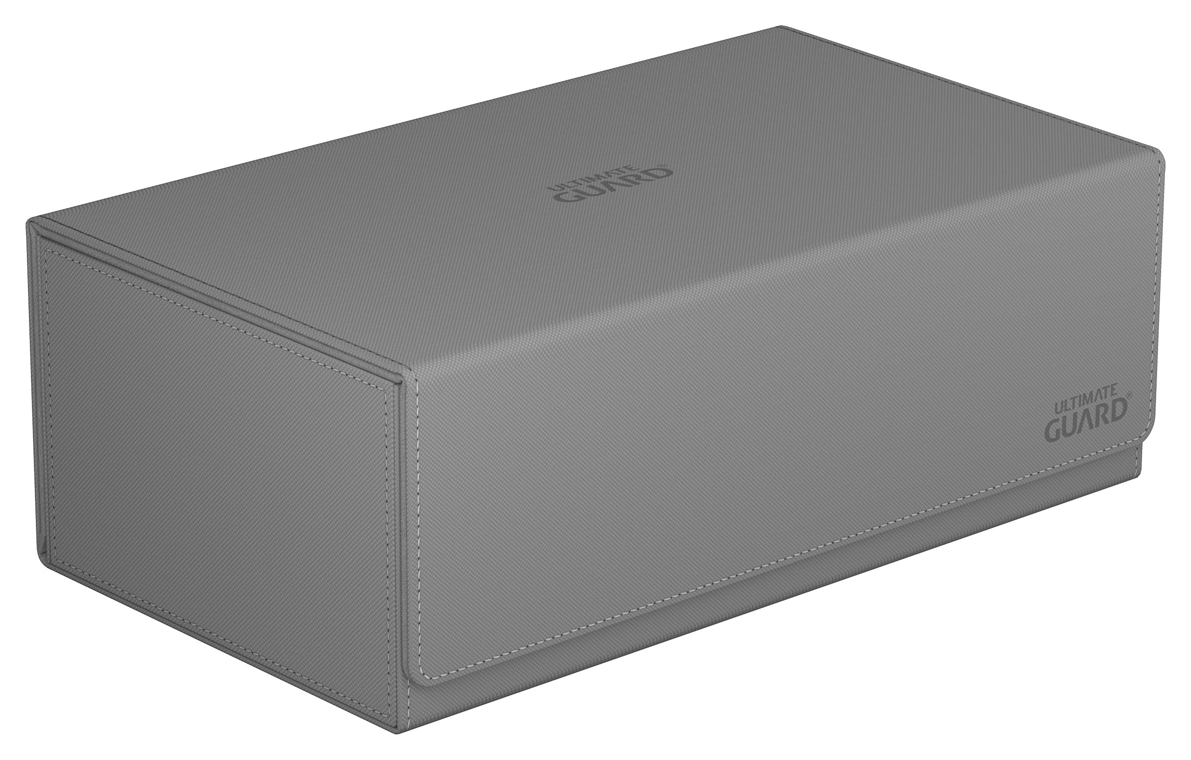 Ultimate Guard Arkhive 800+, Deck Case for 800 Double-Sleeved TCG Cards, Grey, Compatible with Boulders, Magnetic Closure & Microfiber Inner Lining