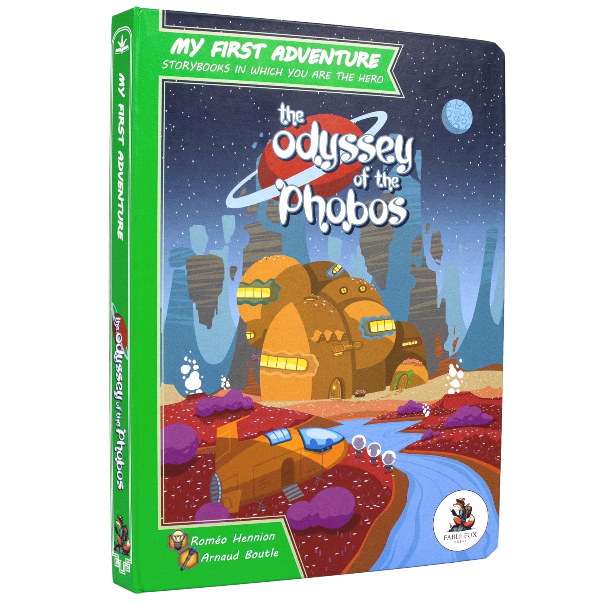Odyssey of The Phobos: Interactive Space Adventure Storybook for Children Ages 6 - 10 | Kids Choose Their Own Path! - Dyslexia Friendly (My First Adventure Series)