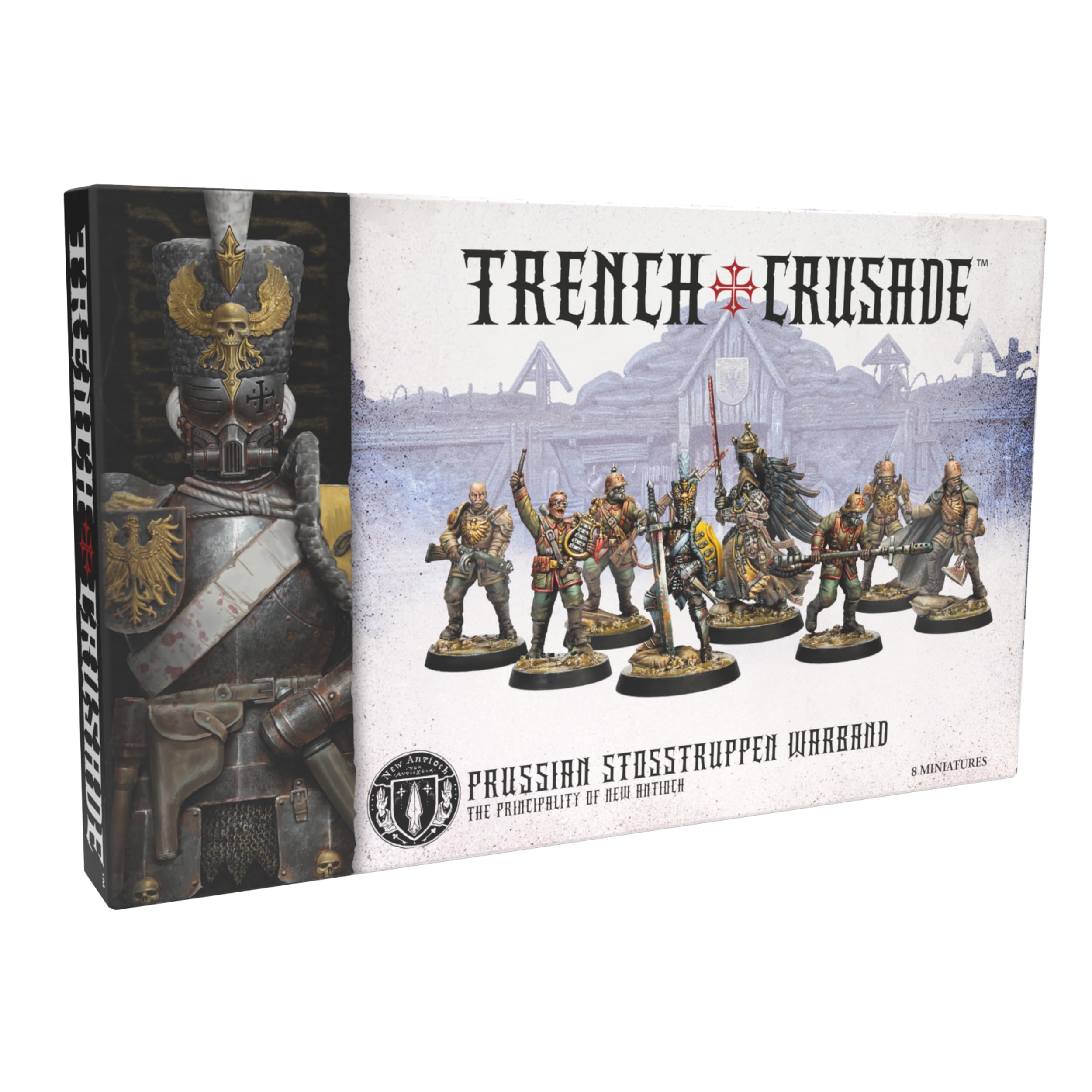 Trench Crusade Prussian Stosstruppen Warband Minatures Set for RPG and Tabletop Gaming, from Archon Studio