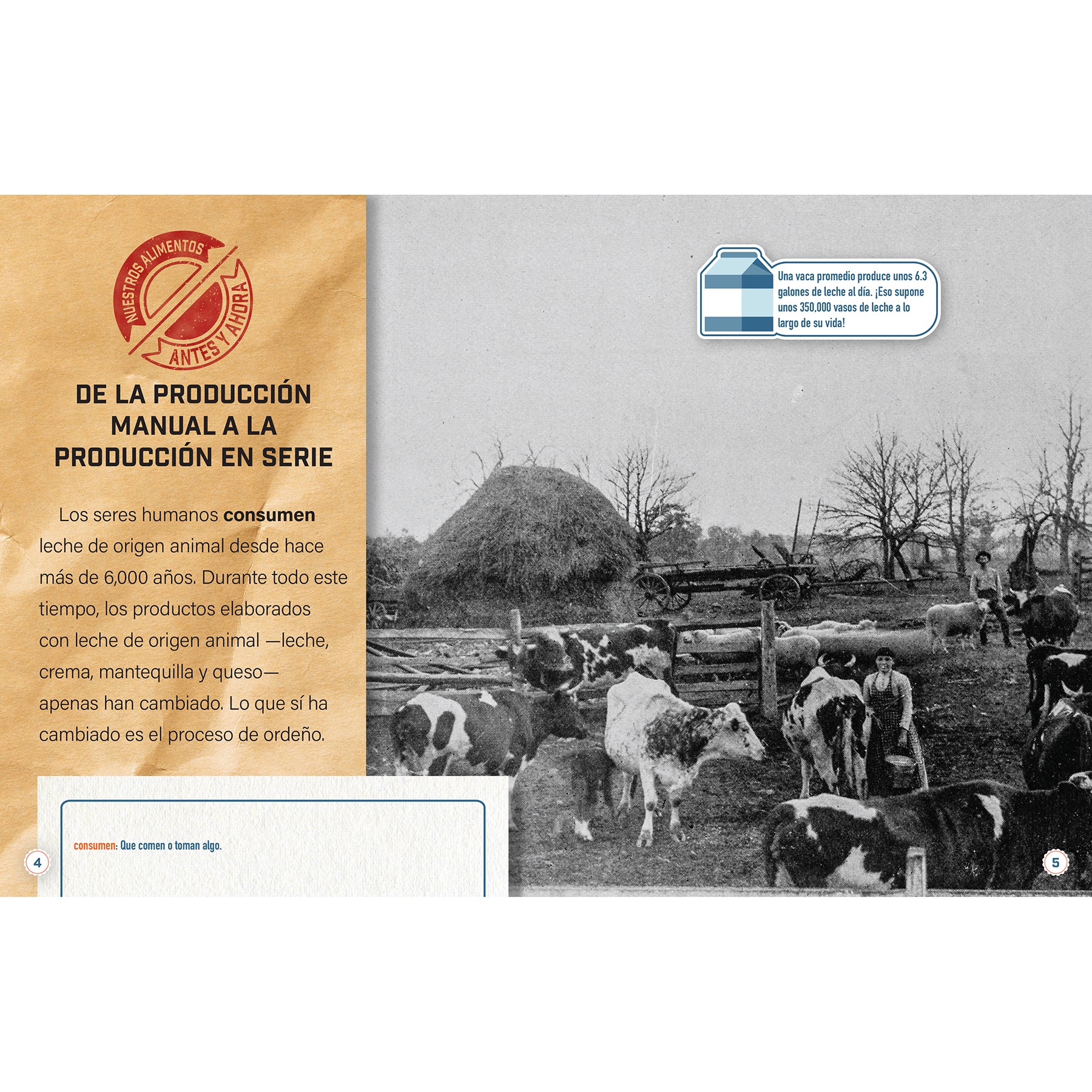 La evolución de los alimentos