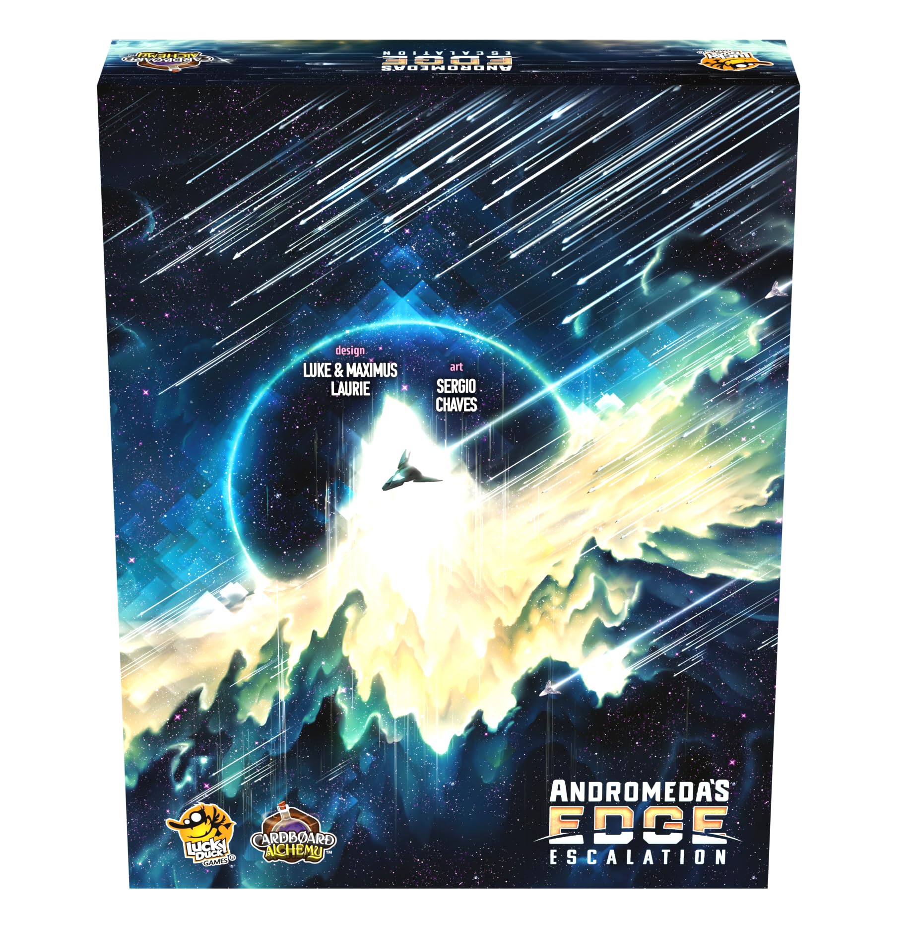 Lucky Duck Games Andromeda's Edge Escalation Expansion | Strategy Game Includes Additional Player Factions and Modules | 1-5 Players, Ages 14+ | Duration 40-200 Minutes