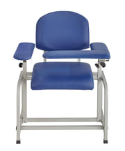 Blue Padded Phlebotomy Blood Drawing Chair