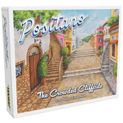 SlugFest Games: Positano: The Crowded Cliffside - Expansion Board Game, Variant Modes, 3D Building, Bidding, Italian Seaside, Ages 13+, 1-6 Players