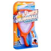 Djubi Slingball, The Ultimate Game of Catch, Long Distance Slingshot Scoop Ball Set, Fun Indoor & Outdoor Sports Toy - Freestyle
