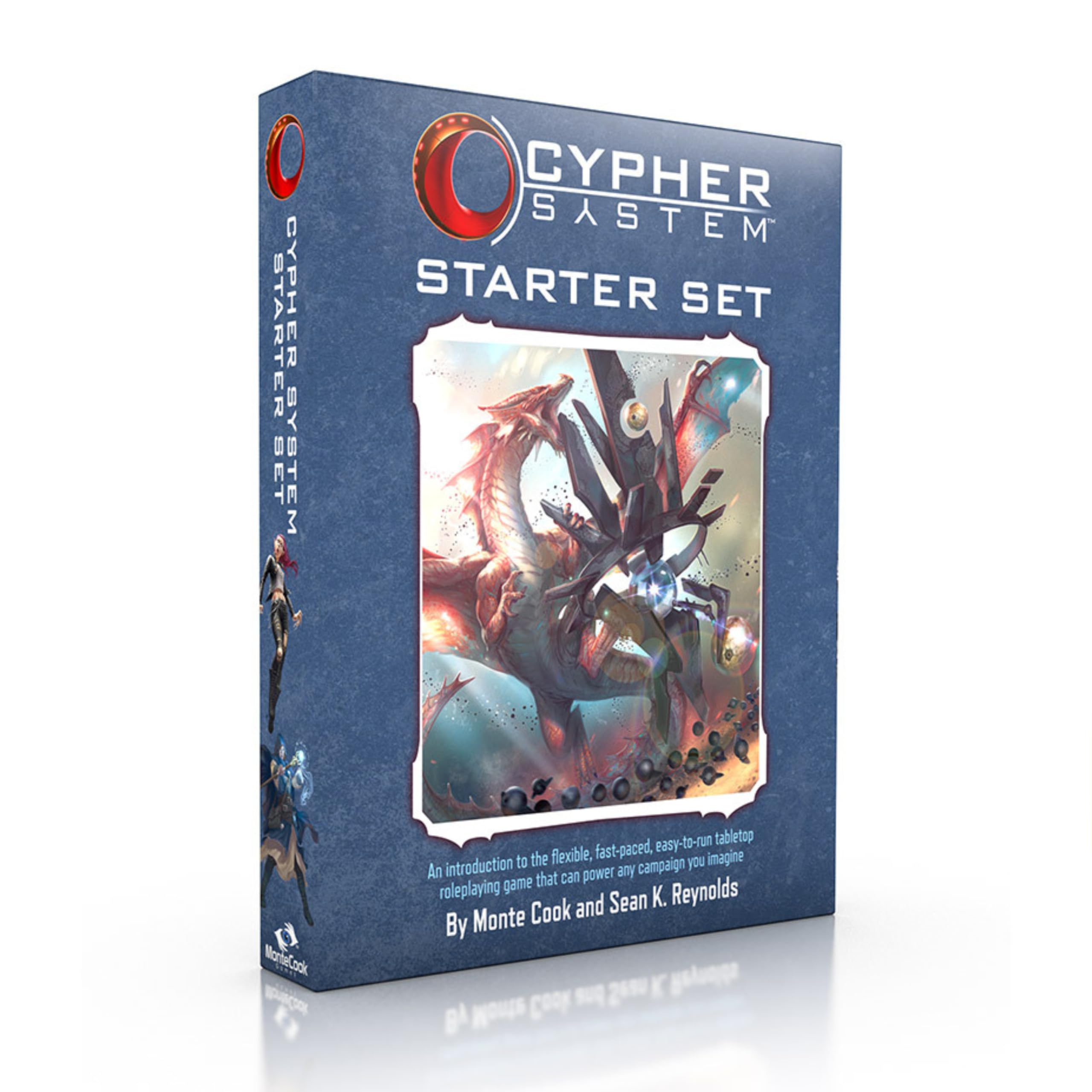 Monte Cook Games Cypher System Starter Set - RPG Tabletop Board Game Accessory