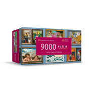 Trefl Not So Classic Art Collection 9000 Piece Jigsaw Puzzle, Prime 78"x37" Large Jigsaw, BIO, ECO, Collage, Funny Puzzle with Works of Art, Creative Fun for Adults and Children from 14 Years Old