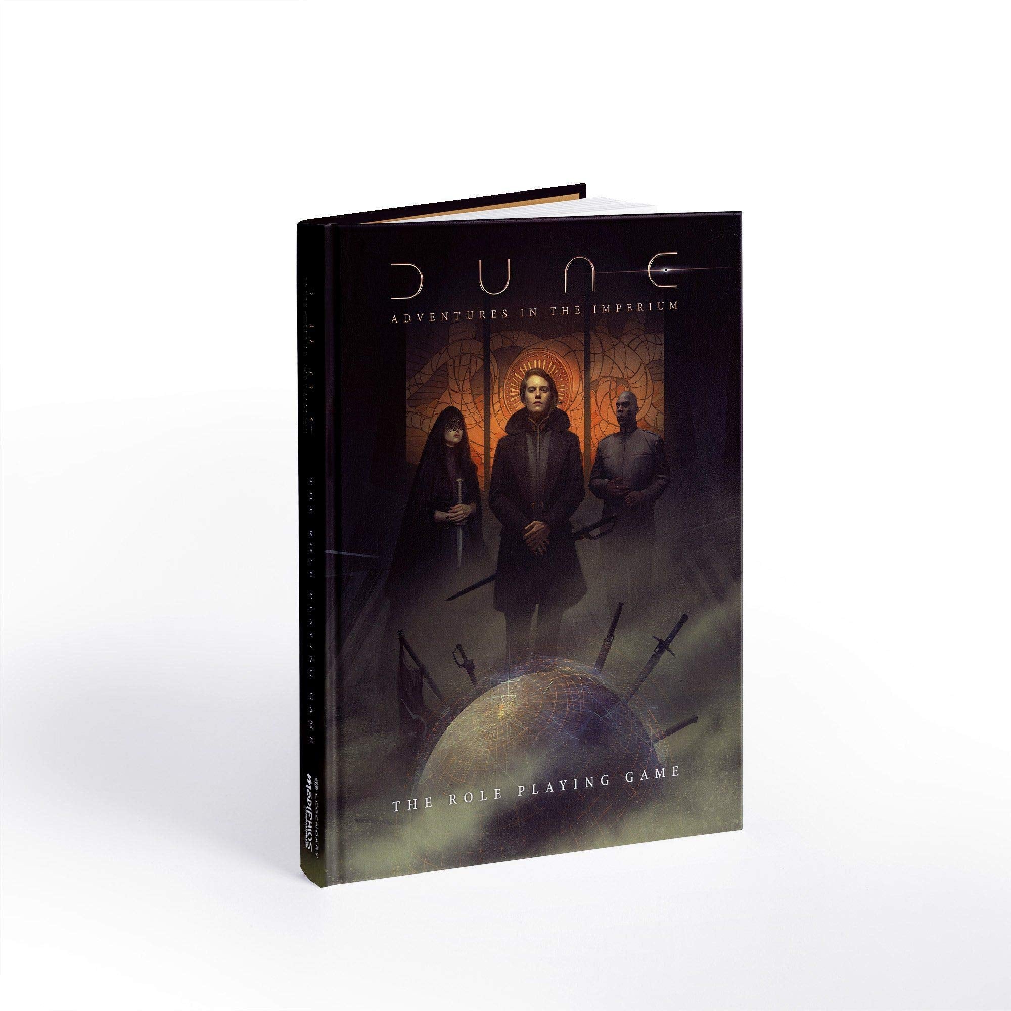Modiphius Entertainment Dune RPG Core Rulebook, New Version of the 2D20 System, Science Fiction Strategy Role Play Game, For Ages 14 and up