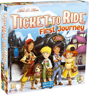 Asmodee Ticket to Ride Europe First Journey Board Game - Strategic Train Adventure, Family Fun for Kids & Adults, Ages 6+, 2-4 Players, 15-30 Minute Playtime