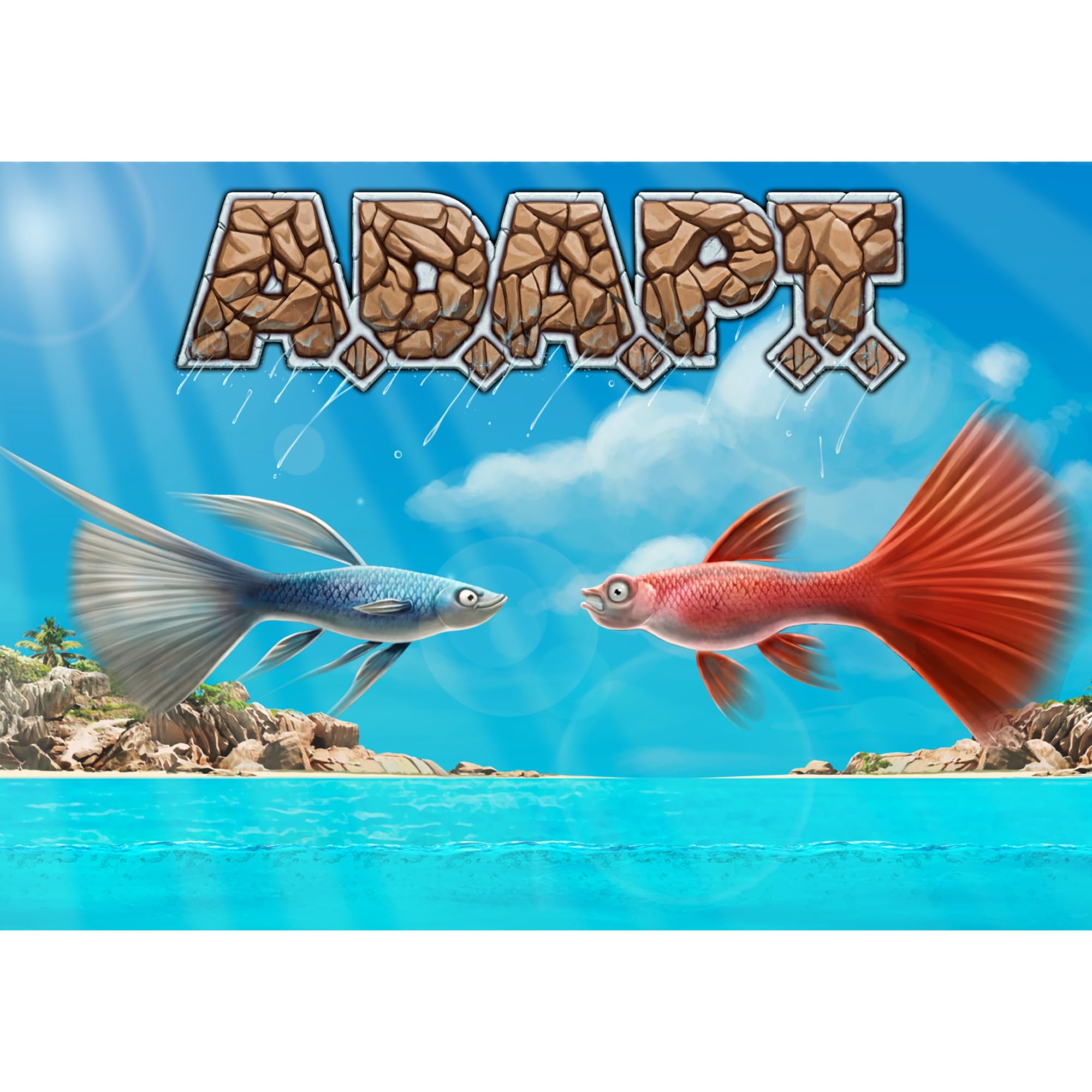 Gate Keeper Games and Dice: A.D.A.P.T. - Dice Rolling Board & Card Game, Ages 14+, 2-3 Players, 30 Minutes