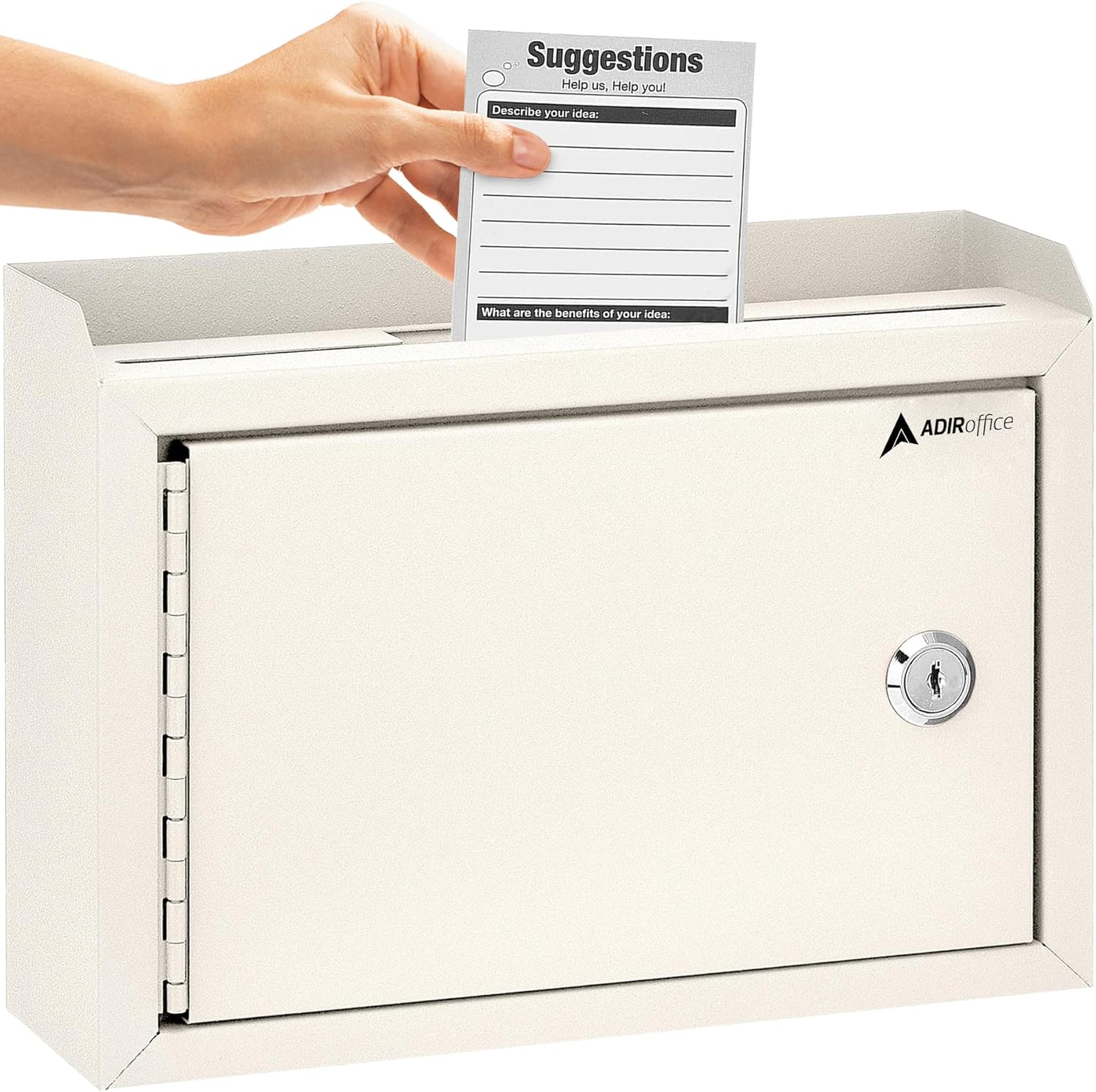 Wall Mountable Medium Size Steel Multi-Purpose Suggestion Drop Box
