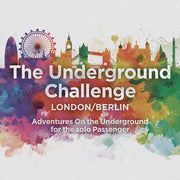 LudiCreations: On The Underground: London/Berlin - Train Route Building, Strategy Board Game, 2 City Maps, Family Game, Ages 14+, 2-5 Players, 60 Min