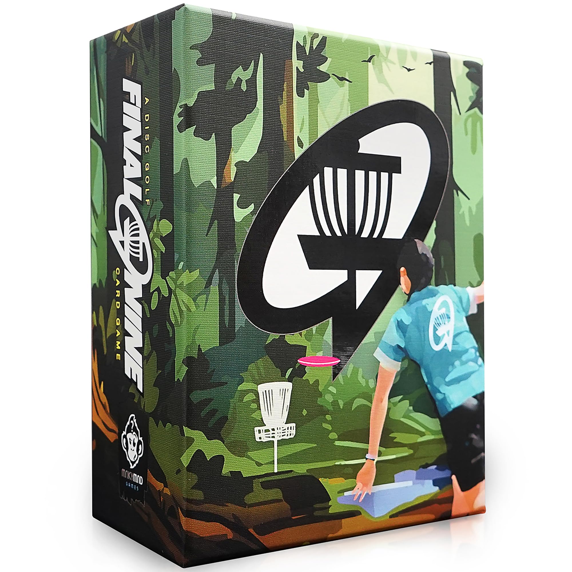Mnkymnd Games: Final Nine: Expansion Pack - A Disc Golf Competitive Card Game, New Skills-Courses-Obstacles, Sports Themed, Ages 14+, 1-4 Players