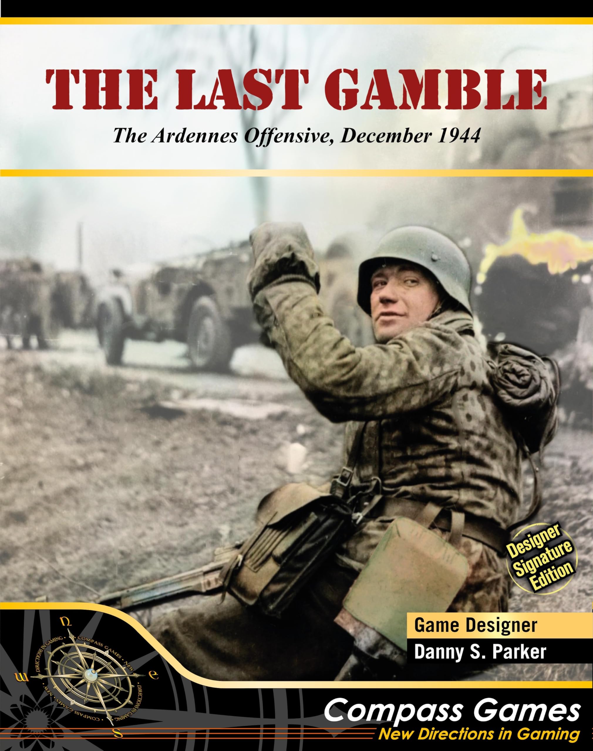 The Last Gamble: The Ardennes Offensive, December 1944 Board Game | Designer Signature Edition