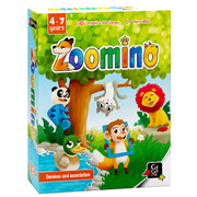 Zoomino | Adorable Animal Card Game for Kids & Families | Create a Zoo of Fantastical Creatures | Perfect Small Gift for Kids | Fun Family Board Games Activity | Ages 4+ | 2 - 4 Players | 10 Min