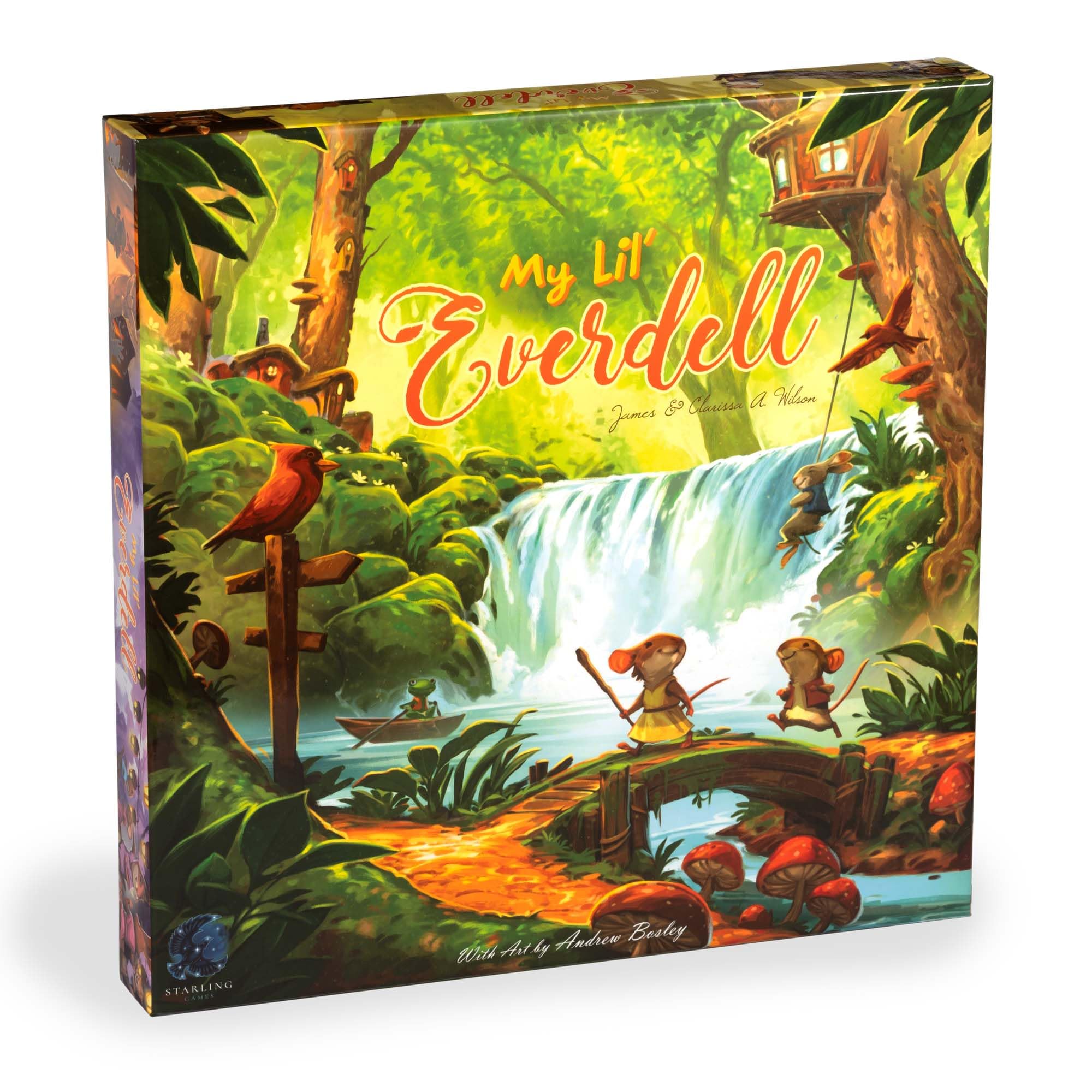 My Lil’ Everdell – Family Board Game for Kids Ages 6+, 2–4 Players, 30-Minute Strategy Game with Worker Placement & Resource Dice