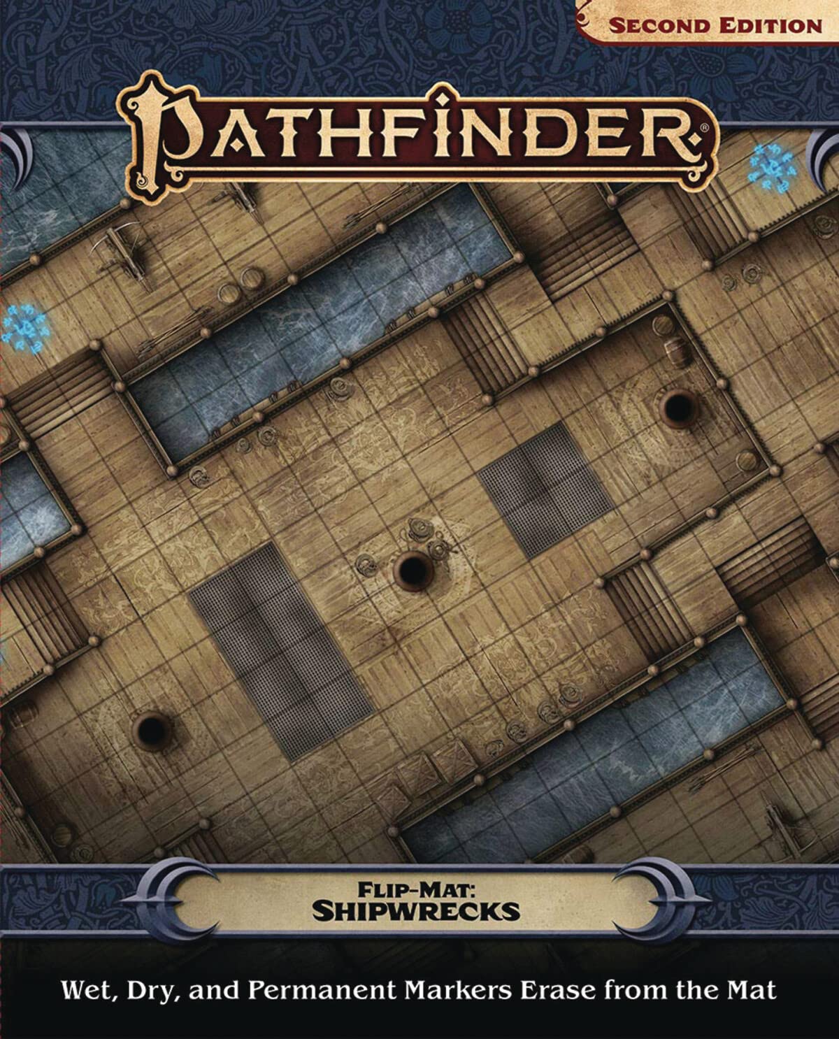 Paizo Inc. Pathfinder Flip-Mat: Shipwrecks, Multi