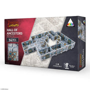 Dungeons & Lasers: Halls Of Ancestors Prepainted Terrain Sets for DND and Tabletop RPG Games - 5E Compatible with 28mm-32mm Scale Miniatures - Modular Design for Fast Assembly (Halls of Ancestors)