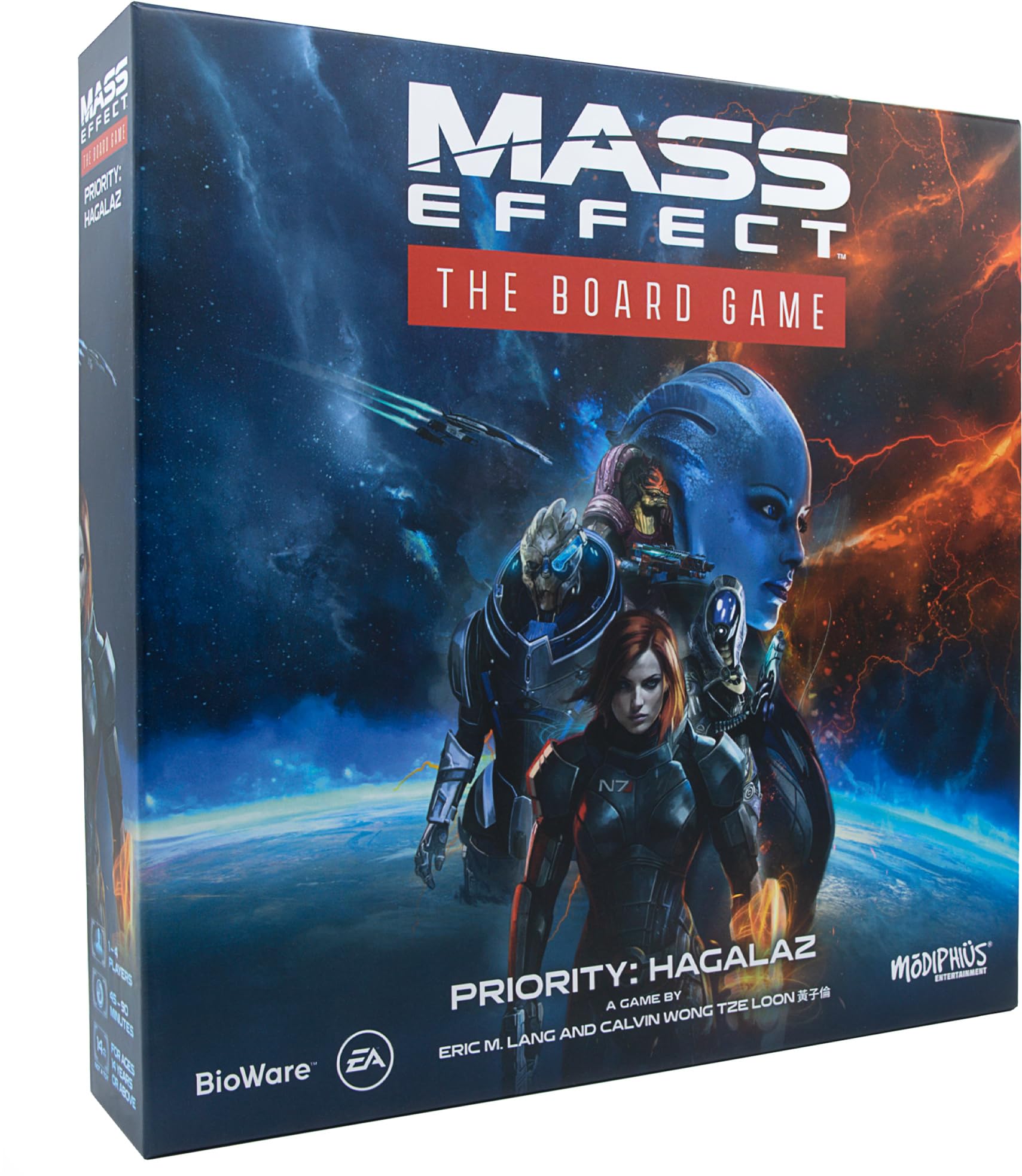 Mass Effect: Priority Hagalaz - The Board Game - Cooperative Story-Driven Experience, Strategy Game for Teens & Adults, Ages 14+, 1-4 Players, 45-90 Minute Playtime