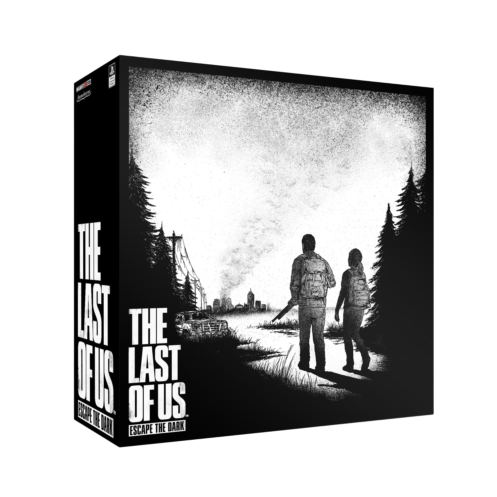 The Last of Us: Escape The Dark Board Game - Fantasy Horror Adventure, Cooperative Gameplay, Strategy Game for Adults, Ages 14+, 1-5 Players, 60-90 Min Playtime, Made by Themeborne