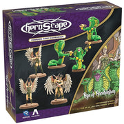Renegade Games: Heroscape - Elites of Ullar & Ranoc Vipers Common Army Expansion - 6 Unpainted Assembled Miniatures, 2 Army Cards, Tabletop Game
