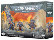 Games Workshop Warhammer 40,000: Victrix Honour Guard – Ultramarines Elite Bodyguard Squad | 3 Multipart Plastic Miniatures | Space Marines 40K Collectible Figures