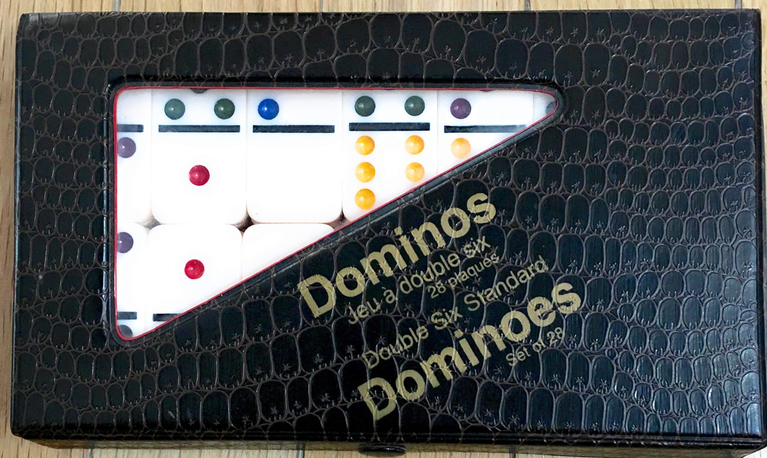 Dominoes Double Nine Color Dots