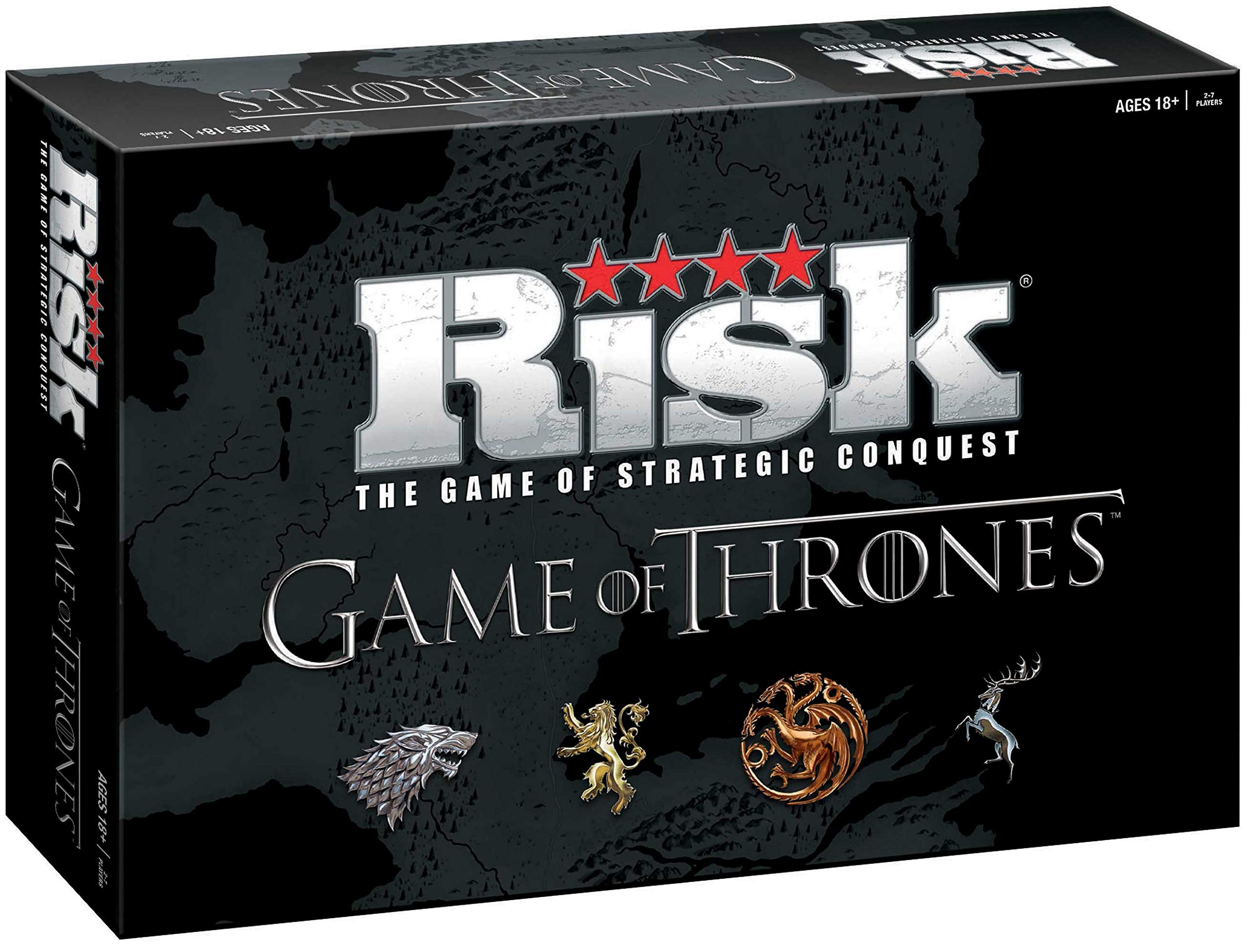 USAOPOLY Risk Themed Game of Thrones Strategy Board Game |for Game of Thrones Fans | Official Merchandise | Based on The TV Show on HBO, Orignal Color