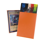 Ultimate Guard Cortex Outer Card Sleeves, 60 Japanese Size TCG Sleeves, 62 x 89mm, Orange Back, Matte Finish, No PVC & Acid-Free, High Clarity