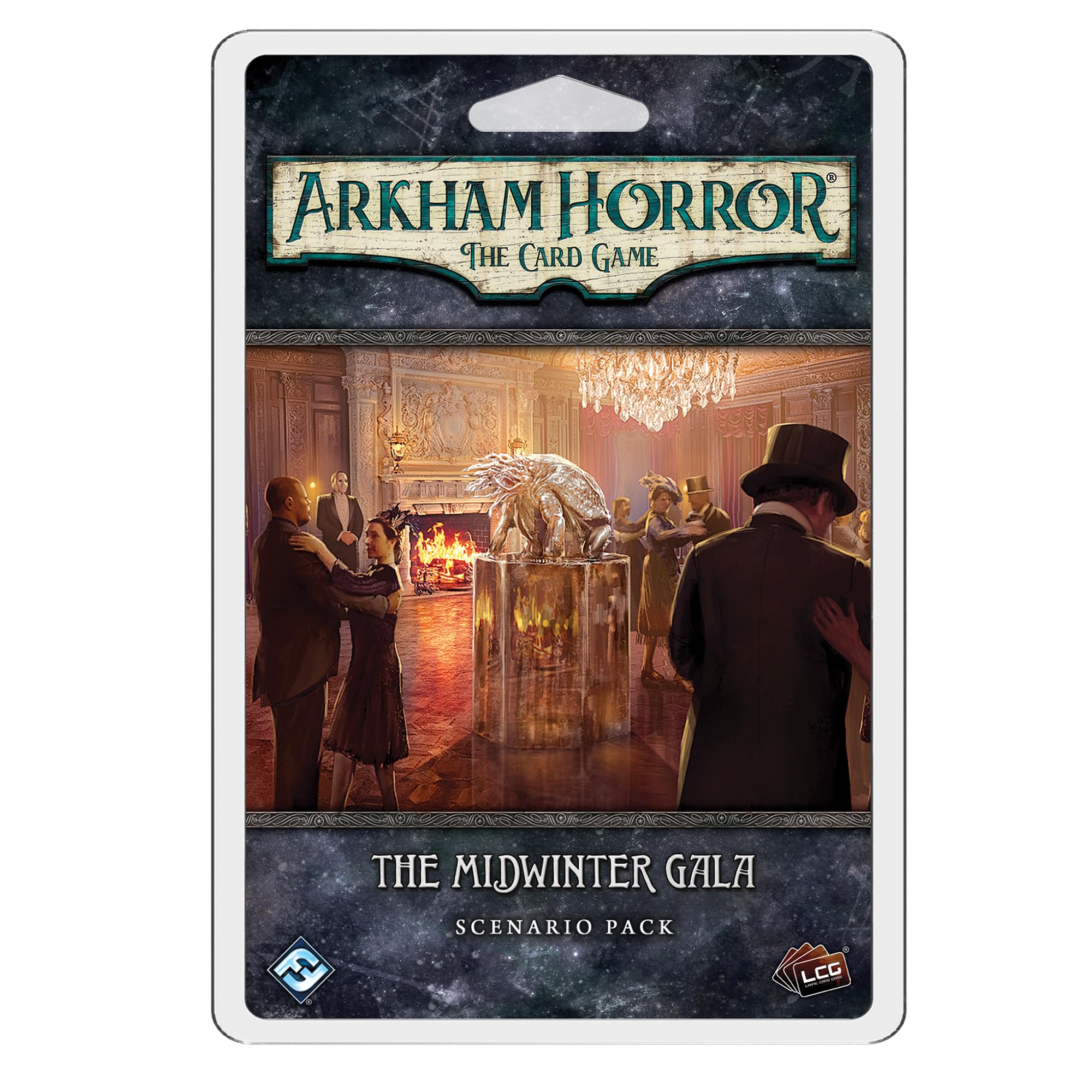 Asmodee Arkham Horror The Card Game The Midwinter Gala Scenario Pack - Interactive Horror Story Game, Cooperative LCG, Ages 14+, 1-4 Players, 1-2 Hour Playtime