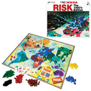 Risk The 1980's Edition with Original 1980's Artwork and Components by Winning Moves Games USA, Strategy Board Game of World Domination for 2 to 6 Players, Ages 8+