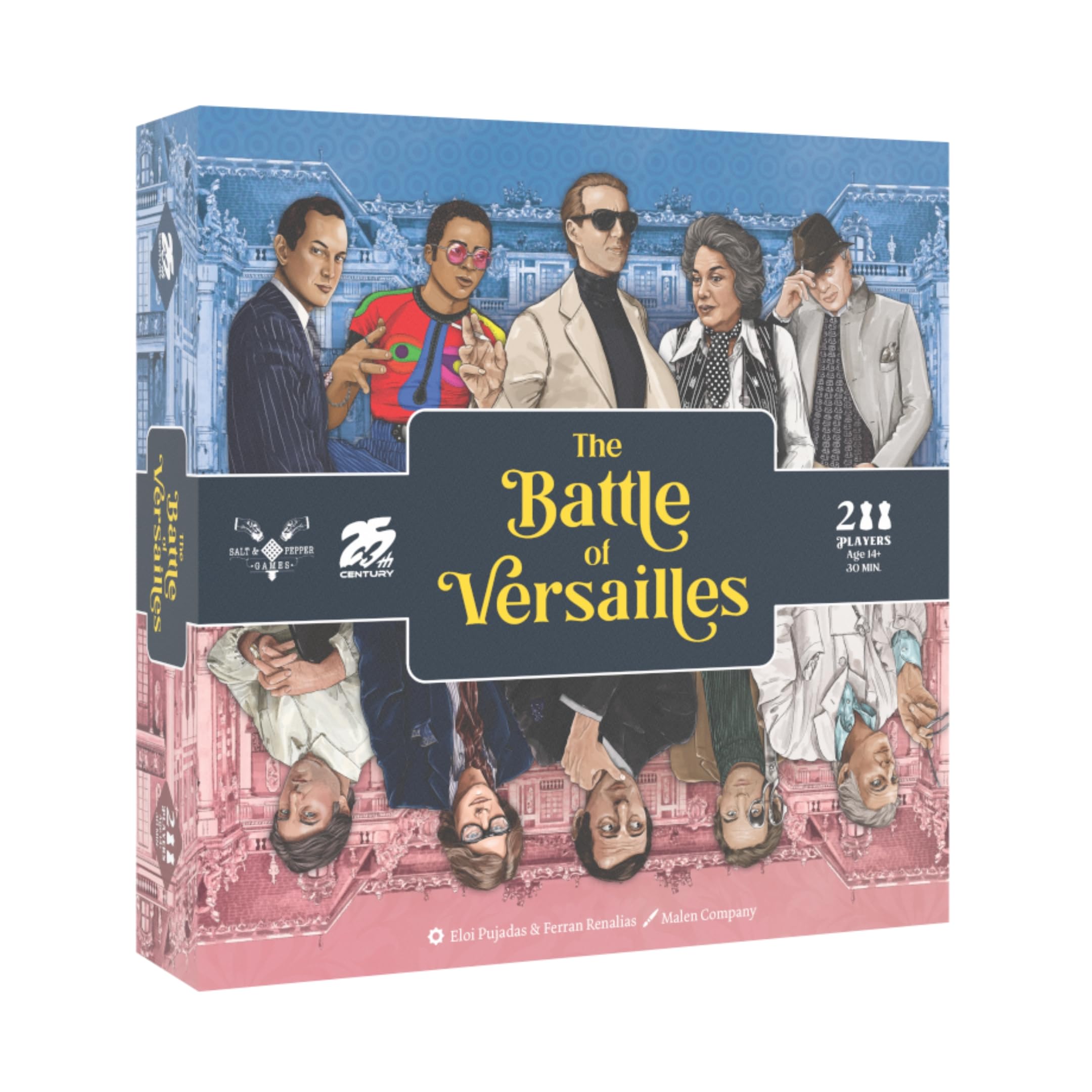 Battle of Versailles by 25th Century Games | Relive The 1973 Fashion Show Showdown | Asymmetric Team Play, Strategy, Action Cards & Prestige Competition for 2 Players