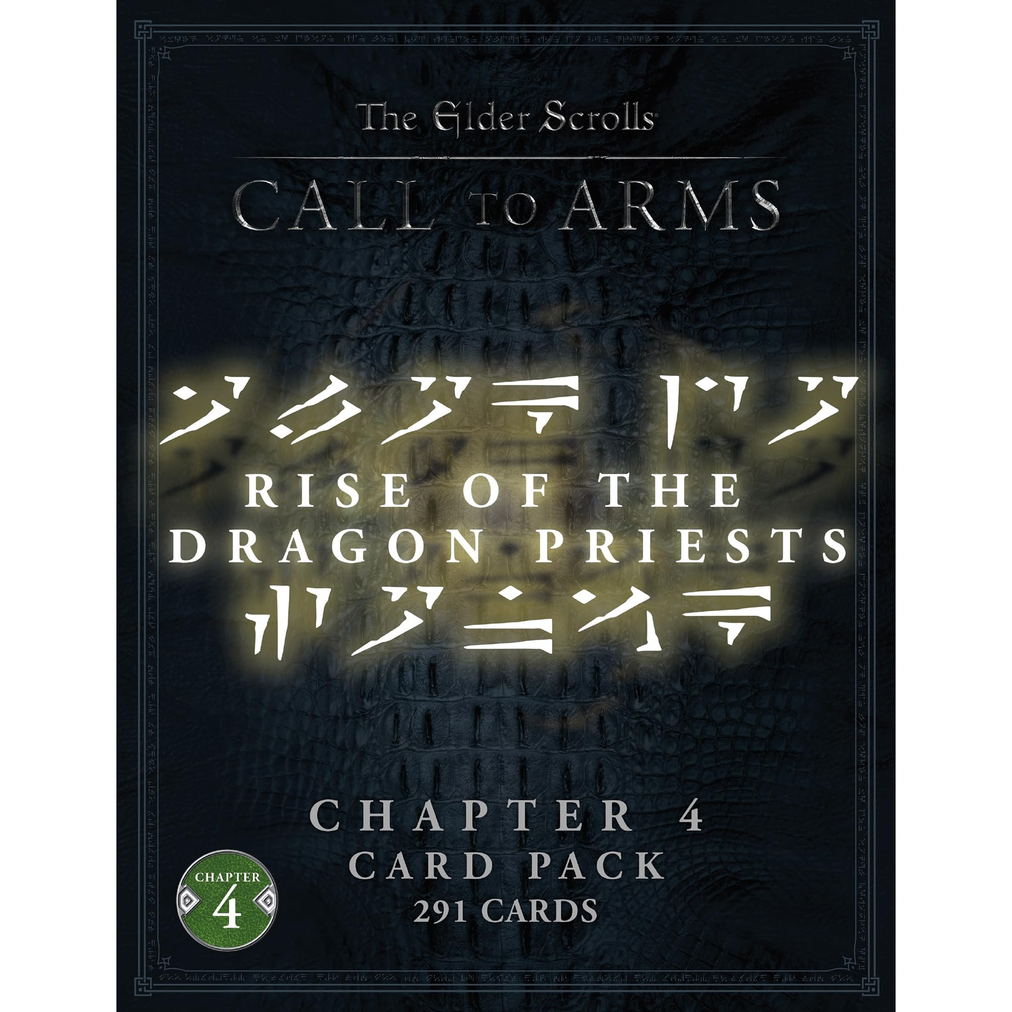 Modiphius Entertainment: The Elder Scrolls: Call to Arms - Chapter 4 Card Pack - Rise of The Dragon Priests - Miniature Game, Officially Licensed