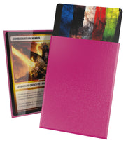Ultimate Guard Cortex Outer Card Sleeves, 100 Standard Size TCG Sleeves, 66 x 91mm, Pink Back, Glossy Finish, No PVC & Acid-Free, High Clarity