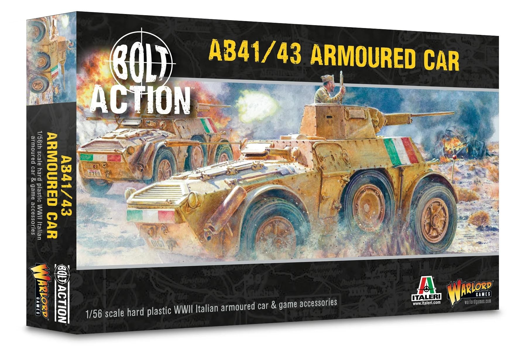 Warlord Games Bolt Action: Italian Autoblinda AB41/43 Armoured Car