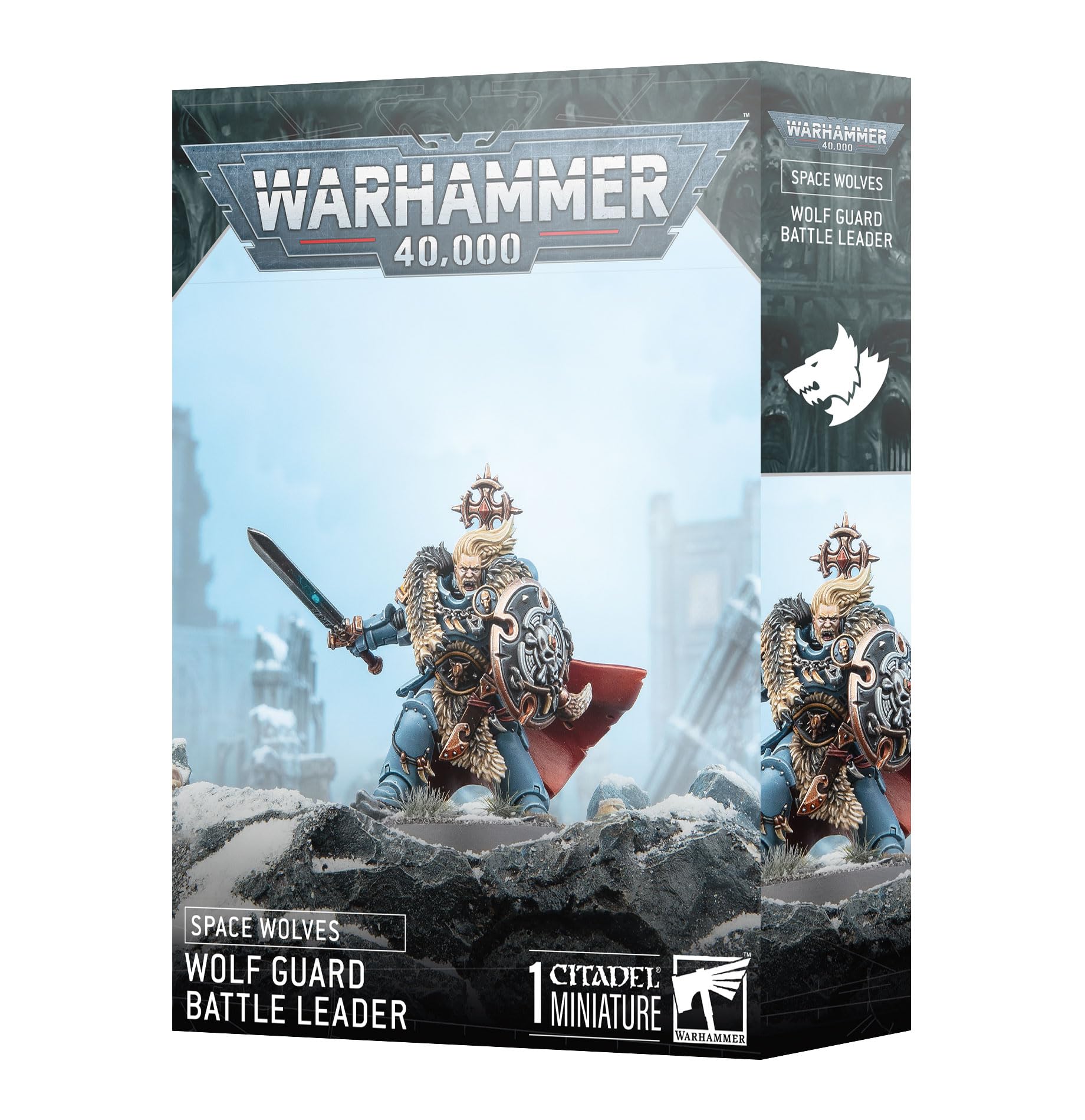 53-31 Warhammer 40,000: Space Wolves: Wolf Guard Battle Leader
