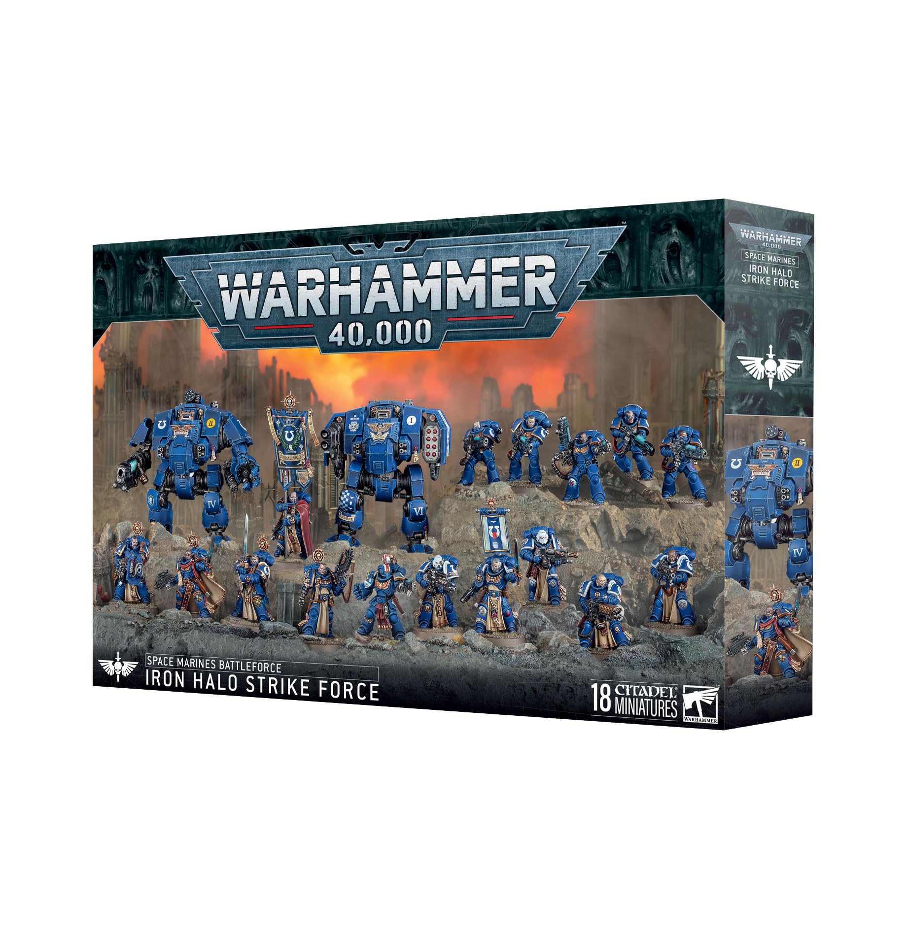 Warhammer 40K - Space Marines: Iron Halo Strike Force