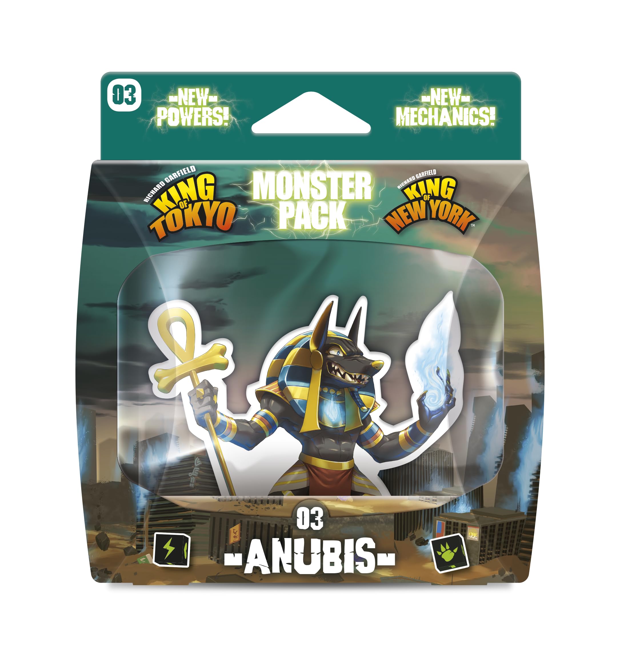 IELLO 51531 King of Tokyo and King of New York: Anubis Monster Toy