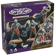 Renegade Games: Heroscape - Upgraded Necrotech Reavers Common Army Expansion - 6 Customizable Miniatures, 9 Interchangeable Arms, Game Accessory