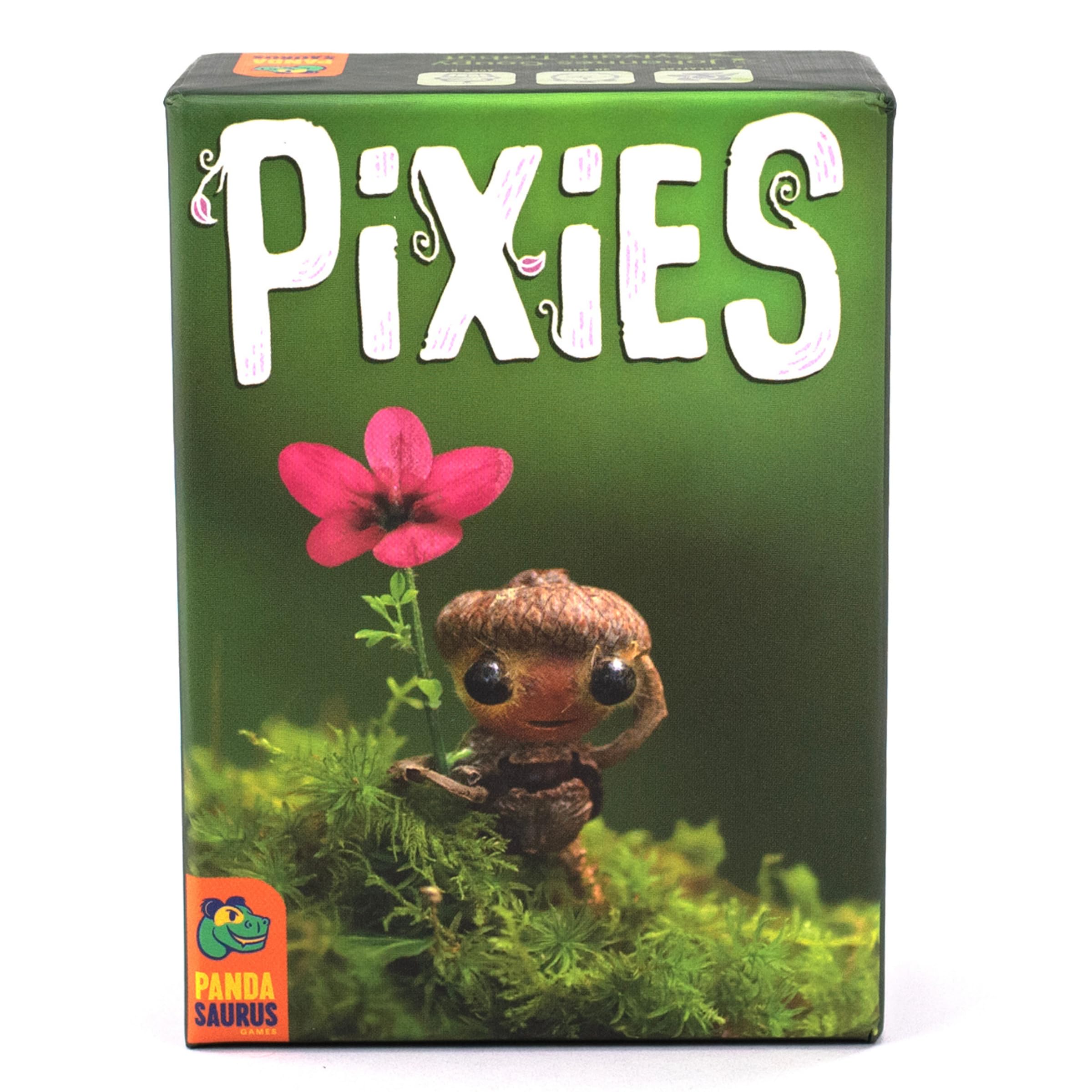 Pixies Card Game - Colorful Card Drafting Strategy Game, Quick & Fun Family Game for Kids & Adults, Ages 8+, 2-5 Players, 30 Minute Playtime, Made by Pandasaurus Games