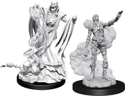D&D: Nolzur's Marvelous Minis: Lich & Mummy Lord W11 (Unpainted)